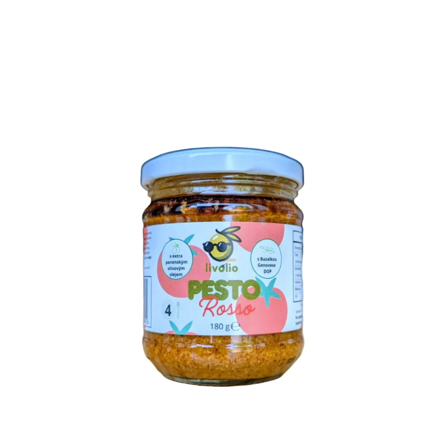 Pesto Rosso – s bazalkou Genovese D.O.P.