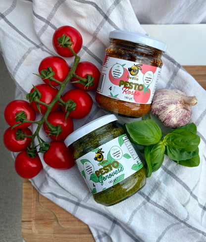 Balíček pest: bazalkové a rajčatové