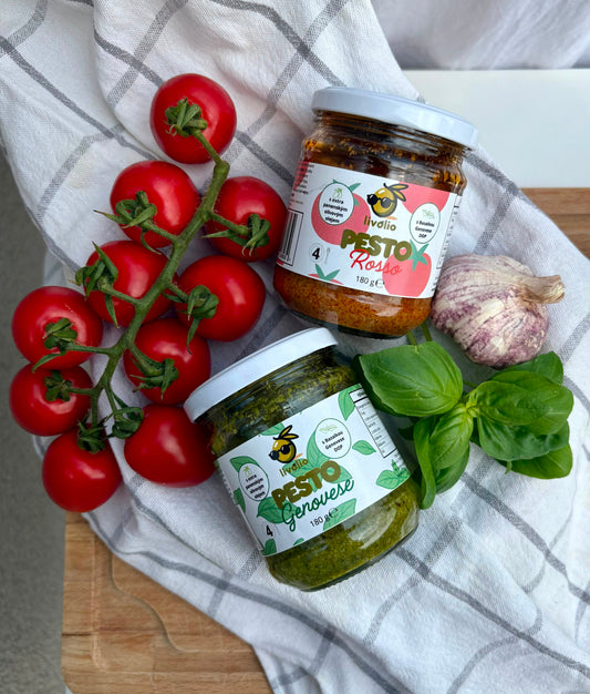 Balíček pest: bazalkové a rajčatové