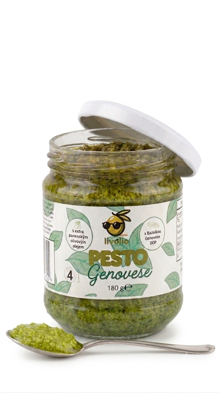 Pesto Genovese – s bazalkou Genovese D.O.P.