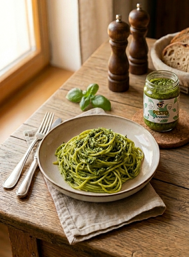 Pesto Genovese – s bazalkou Genovese D.O.P.