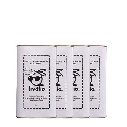 Výhodný nákup 15% Sleva – 4× 1l Livolio
