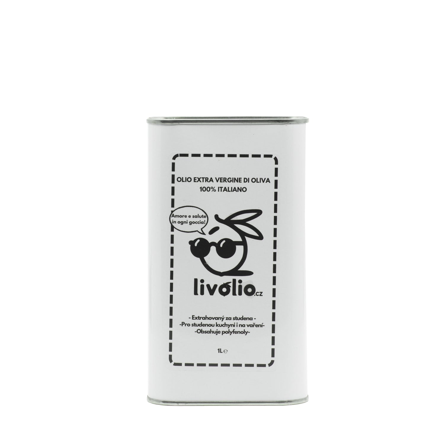 Livolio – 100% italský extra panenský olivový olej (1L)